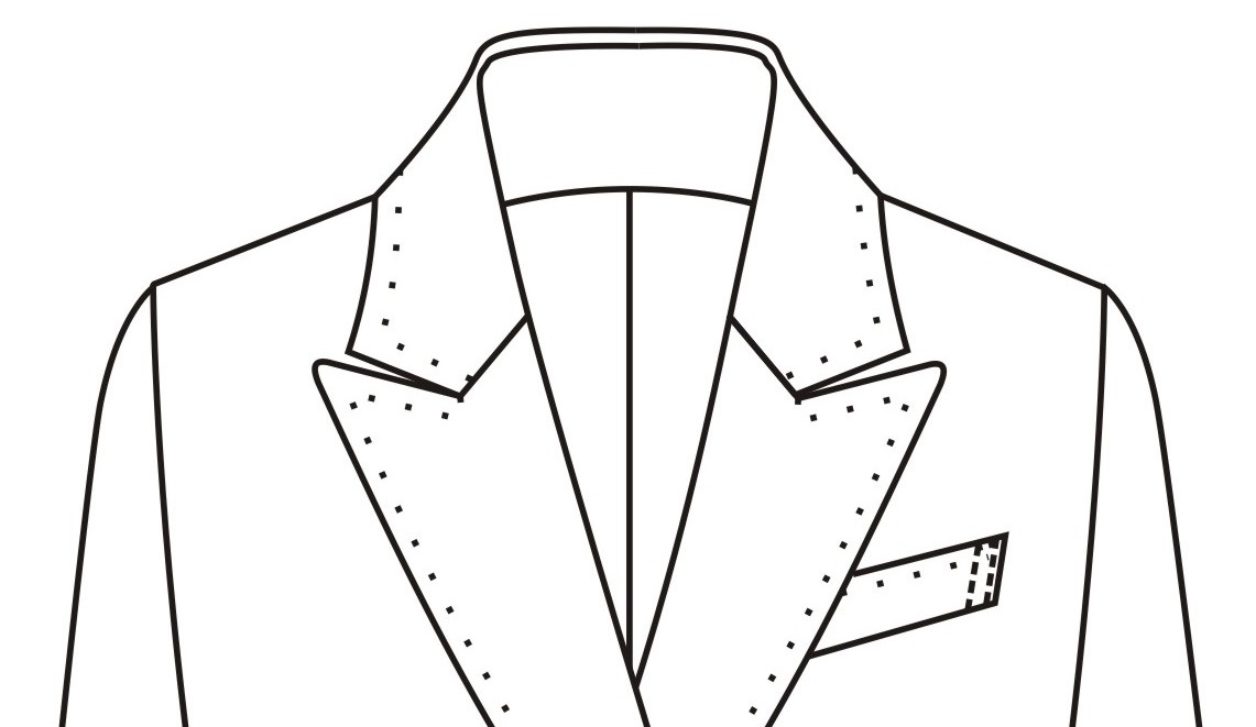 深蓝色戗驳领时尚ol女士羊毛羊绒大衣